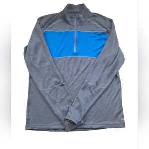 REI Men's Lightweight Performance Jacket in Charcoal And Blue